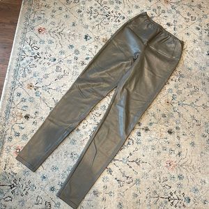 Aritzia Dara “leather” leggings